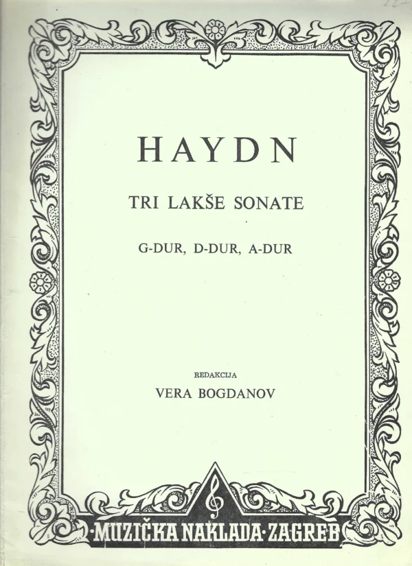 Haydn: Tri lakše sonate