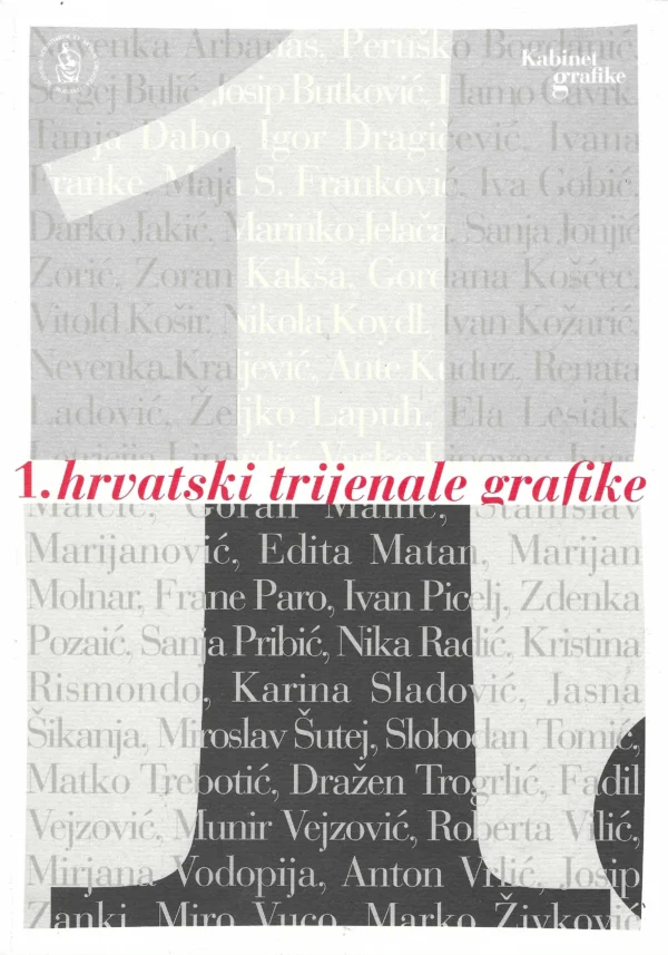 Katalog: 1. hrvatski trijenale grafike