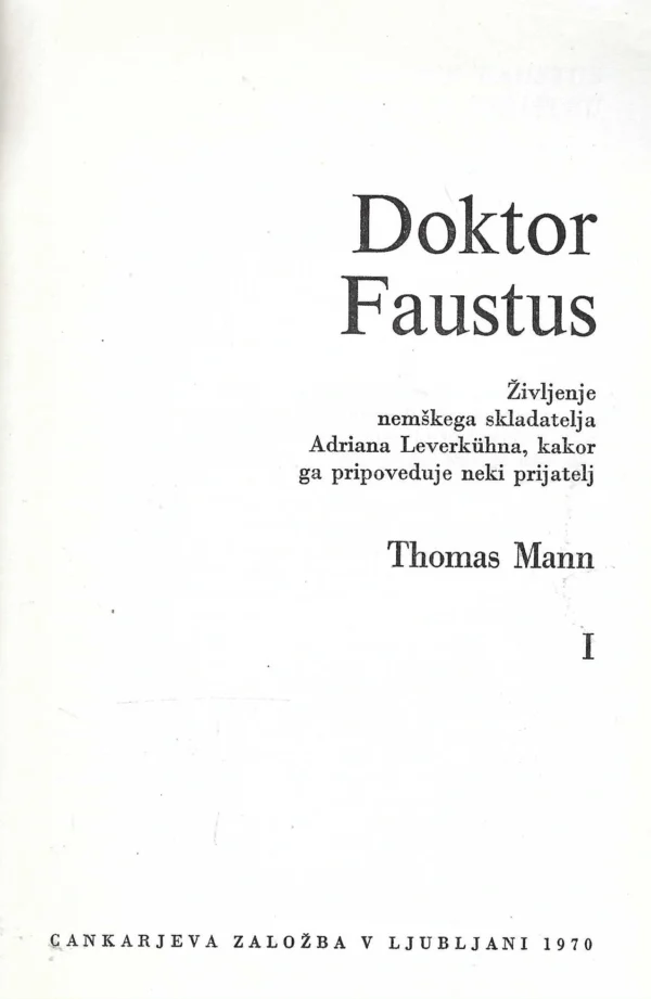 Thomas Mann: Doktor Faustus 1-3 - Image 2