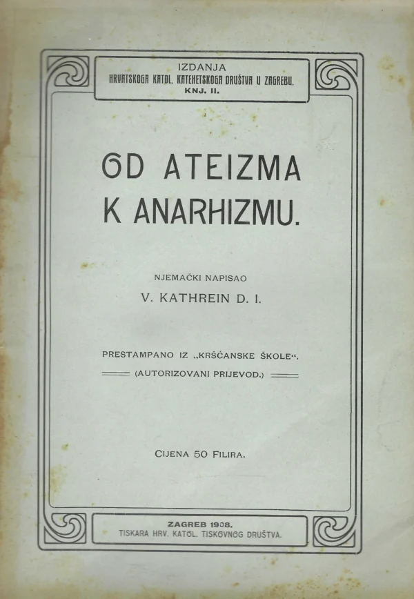 Od ateizma k anarhizmu.