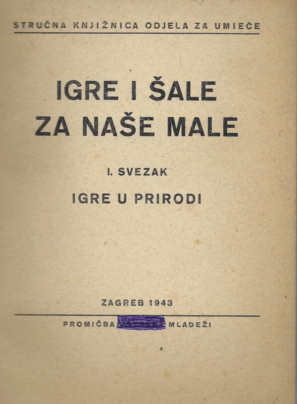 Igre i šale za naše male