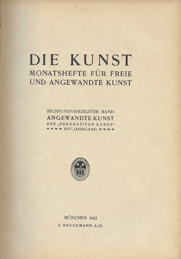 Die Kunst: Monatshefte für freie und angewandte Kunst - Image 2