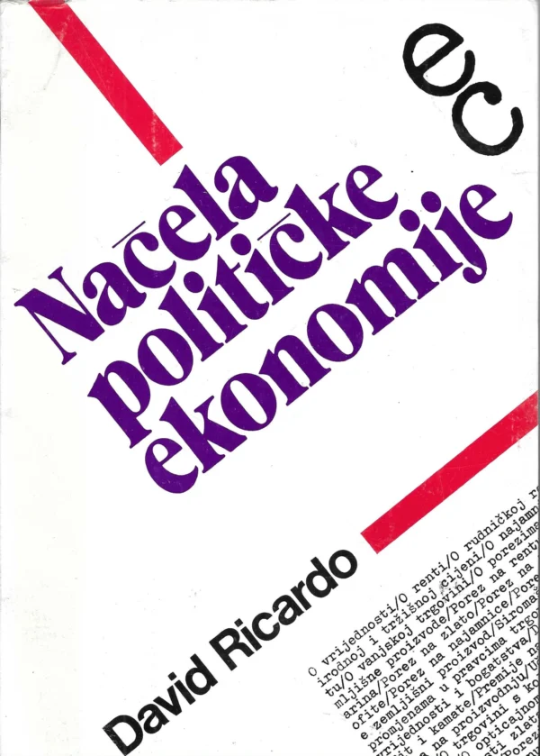 David Ricardo: Načela političke ekonomije