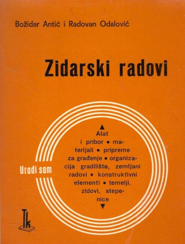 Božidar Antić, Radovan Odalović: Zidarski radovi