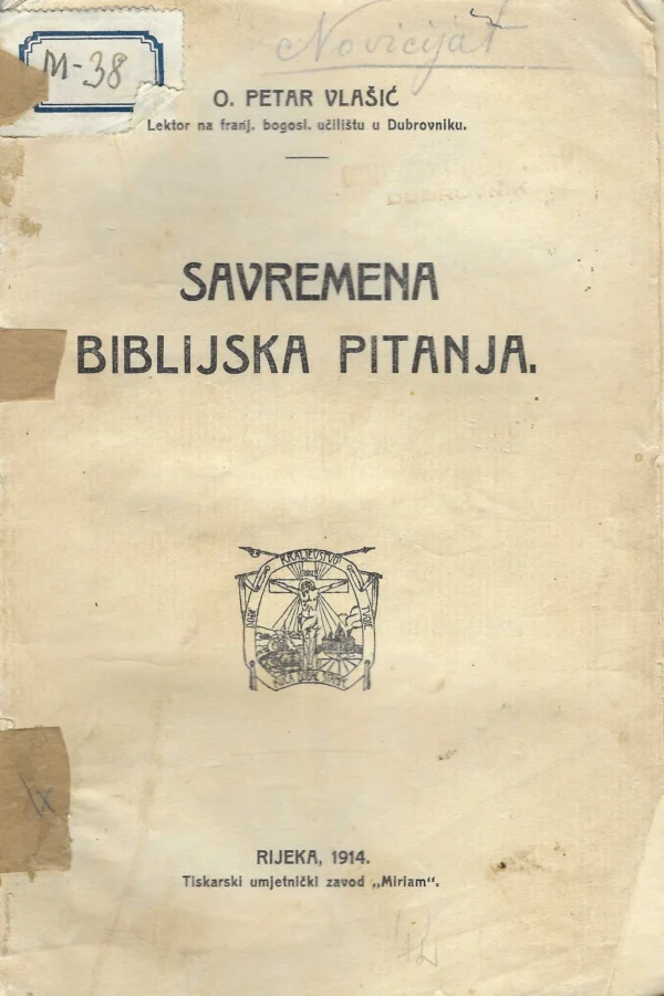 Petar Vlašić: Savremena biblijska pitanja