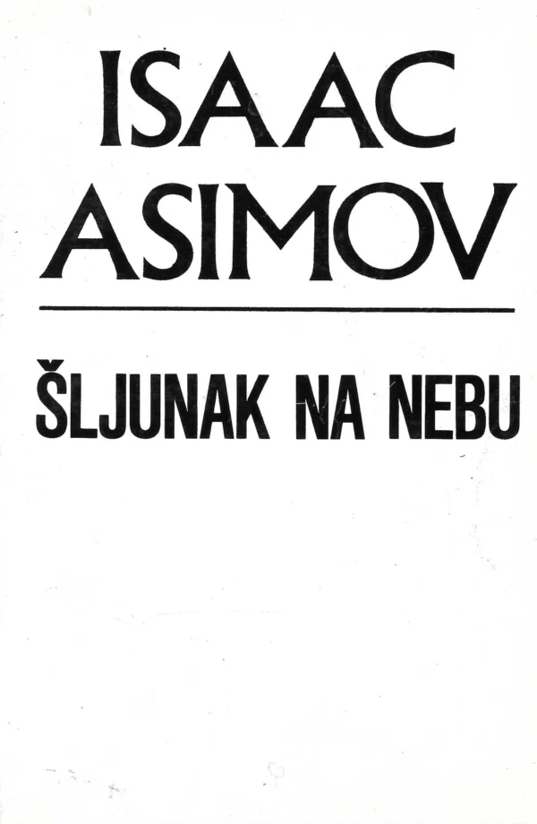 Isaac Asimov: Šljunak na nebu