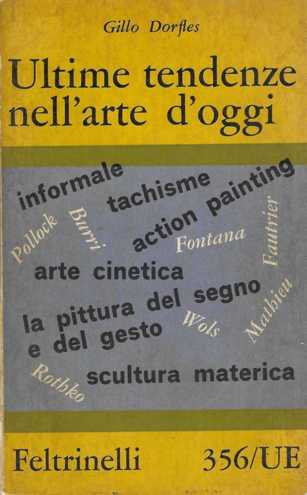 Gillo Dorfles: Ultime tendenze nell'arte d'oggi