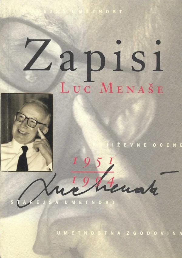 Luc Menaše: Zapisi 1951-1994