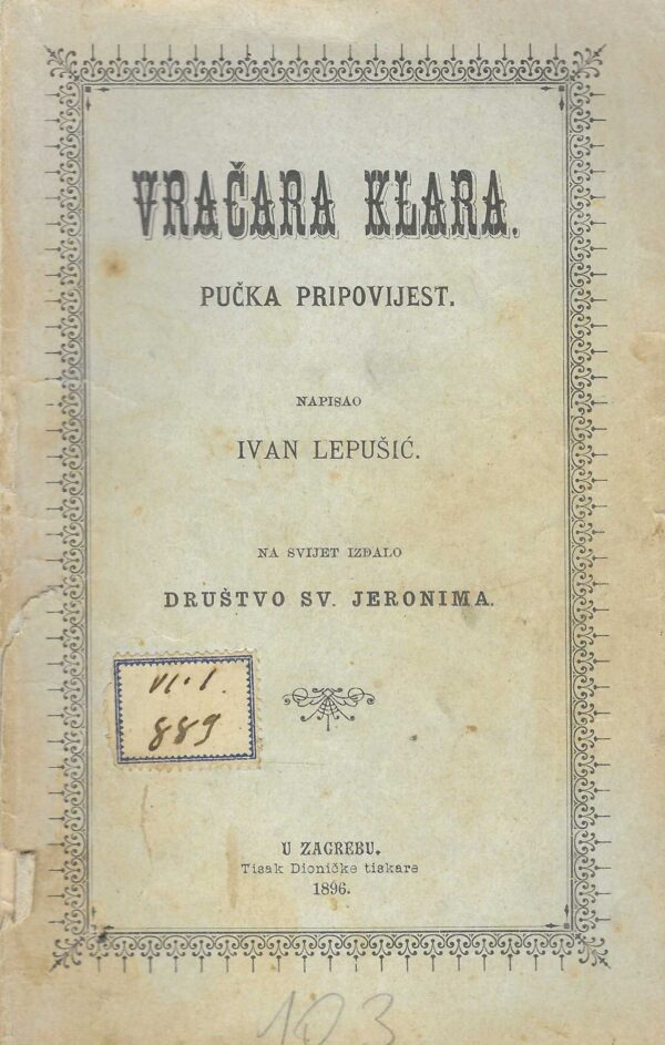 Ivan Lepušić: Vračara Klara